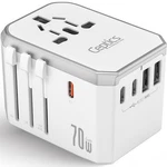 Ceptics 6 In 1 Universal Travel Adapter With Pd 70w Usb-c And 2x Usb-a Us. Fixed Price $69.64.