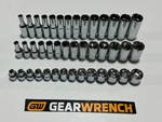 Gearwrench 3/8 Metric Shallow, Mid & Deep Sockets 80552 80554s. Fixed Price $157.99.