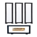 4 Pcs 3d Floating Frame Rectangle Coin Display Case For Challenge Coins, Meda.... Fixed Price $30.34.