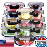Nestl 24pc 12 Airtight Freezer Safe Food Storage Containers And Lids Pantry. Fixed Price $43.33.