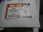 Orbit Gbll-250 2.5 Inch Ground Bushing With Lay-in Lug (box Of 5 Pcs). Fixed Price $65.00.