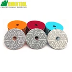 Shdiatool 10sets 4inch Flexible 3 Steps Diamond Polishing Pads Wet Sanding Discs. Fixed Price $242.00.
