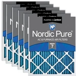Nordic Pure 12x24x1 (actual Size: 11 1/2 X 23 3/4) Pleated Air Filters .... Fixed Price $109.51.