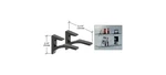 Crl Sc75bl Black - Aluminum Shelf Bracket For 5/8" To 3/4" Glass Pack Of 2. Fixed Price $28.22.