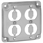 Steel City Rs-8 Square Surface Cover 1/2 In. Raised Duplex/flush Receptacles. Fixed Price $21.82.