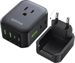 Epicka Hybrid European Travel Plug Adapter, Foldable & Detachable Type C (eu) Vi. Fixed Price $19.76.