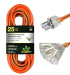 Gogreen Power (gg-15125) 14/3 25 3-outlet Sjtw Outdoor Extension Cord,. Fixed Price $28.36.