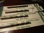 6.20mm X 102.0mm Oal 135 Split Black / Gold Hss Jobber Drill Qty 4. Fixed Price $20.00.