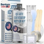 Quartz Countertop Repair Kit(white), Quick-drying, Permanent Fix For Edge Chips,. Fixed Price $23.86.