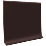 Roppe 2-1/2 In. X 4 Ft. Brown Vinyl Dryback Wall Cove Base Pack Of 16. Fixed Price $50.18.
