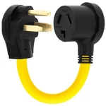 1ft Nema 6-50p 50a Welder Male To 10-30r 30a Dryer Female Adapter Cord. Fixed Price $37.45.