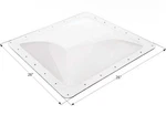 Icon Technologies 01856 Rv Skylight Clear For Standard 22x22" Openings. Fixed Price $116.99.