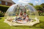 Pop Up Bubble Tent, 10 X Ft Instant Igloo Tent Suitable For 4-6 People, Sc.... Fixed Price $336.95.