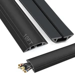 10 Ft Cord Covers For Wires On Floor, Heavy Duty Pvc Duct Floor Cor... Fast Ship. Fixed Price $42.99.