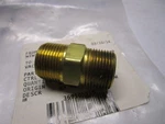 3/4" X 3/4"mpt Brass Hex Nipple. Fixed Price $15.00.