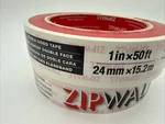 (1)zipwall T150 1 Inch X 50ft Double Sided Tape For Dust Barriers Free Shipping. Fixed Price $16.87.