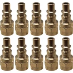 Milton 778 1/4" Fnpt A-style Plug Pack Of 10. Fixed Price $22.00.