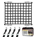 Autofonder Heavy Duty Truck Cargo Net 66x82in Pickup Bed With S-hook Fitting. Fixed Price $149.04.