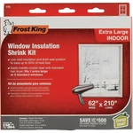 Frost King 62 In. X 210 Indoor Shrink Film Window Kit V75h 1/2. Fixed Price $20.50.
