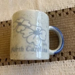 Mini Vintage North Carolina Dog Wood Mug Made In Japan Approx 3 Tall. Fixed Price $15.00.