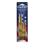 Mayhew 4pc Brass Punch Set, 62278, 1/4 Solid, 3/8 Drift, 5/16 & 3/16 Pin. Fixed Price $39.99.