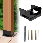 10pcs 6x6 Post Base For Concrete, Heavy Duty Anchor 5.5x5.5 Woo.... Fixed Price $78.54.