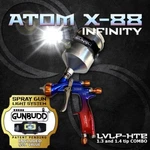 Atom X88 Infinity 1.3 And 1.4 Tip Tool Pistol Spray Gun Painting Cars Devilbiss. Fixed Price $297.88.