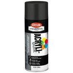 Krylon Industrial K01613a07 Spray Paint,black,semi-flat 54tg81. Fixed Price $16.52.