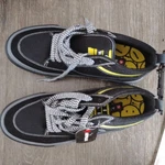 Airwalk - Men's Low Top Shoe Size 10 Freestyle Mid Black. Fixed Price $35.00.