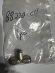 1 X Aignep 88230-04 Union Tee Push-to-connect 1/4" Tube Nickel Brass Free Ship. Fixed Price $8.29.
