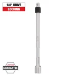 Milwaukee 43-24-9301 Tool 1/4 Inch Drive 6 Locking Extension. Fixed Price $33.38.