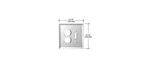 Crl Gmp7g Gray Duplex And Toggle Combo Glass Mirror Plate. Fixed Price $26.58.