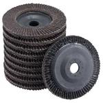 Uxcell 4 Inch Flap Disc 60 Grit Sanding Grinding Wheels Silicon Carbide.... Fixed Price $30.35.