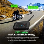Ejeas V6 Pro Motorcycle Intercom Headset + Euc Handlebar Remote Control 1 Set. Fixed Price $74.99.