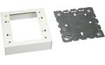 Lot 5 Wiremold V5747-2 2-gang Shallow Device Box Ivory V500 V700 Raceway. Fixed Price $56.00.