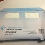 Prime Source Box Of 5000 Pcs 1/2 Fold Paper Toilet Seat Covers New. Fixed Price $74.95.