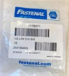 1/2" 316 Stainless Steel Medium Split Lock Washer. Fixed Price $16.50.