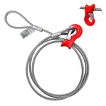 Fithoist Single Leg Wire Rope Sling, 10.3t Steel Log Choker Cable Rigging 12f. Fixed Price $84.90.