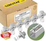 Gzbevitar 1/2" X 15/16" Spring Channel Nut And Bolt For 1-5/8" Strut, 16 Pcs. Fixed Price $44.99.