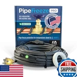 Radiant Solutions Intelligent Heat Tape 30ft Water Pipe Freeze Protection, 10-ye. Fixed Price $54.91.