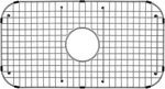 Serene Valley Sink Bottom Grid 27-1/2" X 14-1/4", Centered Drain Ndg2814c 3-1/2". Fixed Price $54.40.