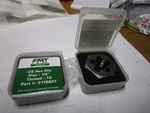 1/2"-13 X 1-1/16" Carbon Steel Bright Finish Hex Die Qty 2. Fixed Price $20.00.