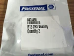 Single Row Radial Ball Bearing 0.7500" Bore X 1-5/8" Od 0.4375" W Qty: 2. Fixed Price $15.00.