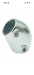 Lot Of 6- Steeltek 672-406hc 45-deg Galvanized Steel Obtuse Angle Elbow Fitting. Fixed Price $15.95.