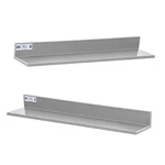 Hally Stainless Steel Wall Shelf 8.6 X 30 Inches 58 Lb, Nsf Commercial Heavy. Fixed Price $117.93.