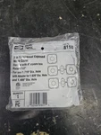 1) New Hubbell 811u 4 In. Square Cover Exposed Work, 1.719 Dia. 30a. Fixed Price $13.79.