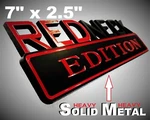 Solid Metal Redneck Edition Beautiful Emblem Tesla Gmc Suv Volkswagon Logo Badge. Fixed Price $26.99.