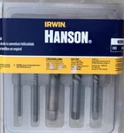 Irwin Hanson 5 Pc Spiral Screw Extractor Set, Ex1-2-3-4-5 Usa Made. Fixed Price $20.59.