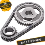 Edelbrock 7812 Performer-link Adjustable True-roller Timing Chain Set. Fixed Price $122.95.