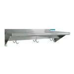 Bk Resources Bkws-1230-pr 30"wx12"d Stainless Steel Wall Mount Premium Overshelf. Fixed Price $174.06.